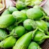 Desi Green Aubergine Seeds / Desi Sobuj Eggplant Seeds / দেশী সবুজ বেগুনের বীজ - Image 2