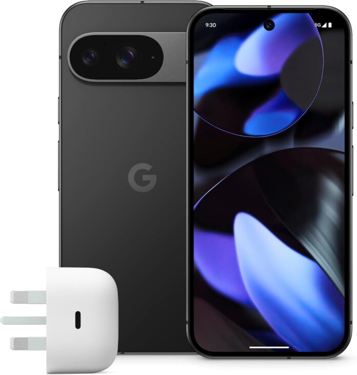 Google Pixel 9 with 45W Charger - Unlocked Android Smartphone with Gemini, Advanced Camera, 24-Hour Battery, and 6.3