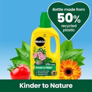 Miracle-Gro Pour and Feed Liquid Plant Food, 1L
