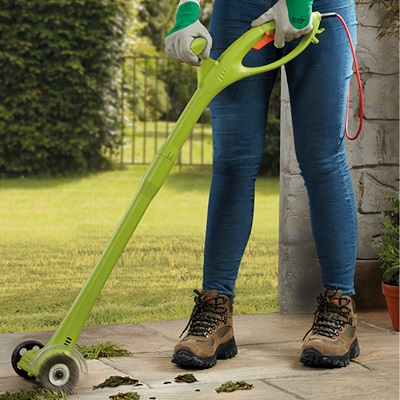 Electric Weed Sweeper - Green / Sweeper by Garden Gear
